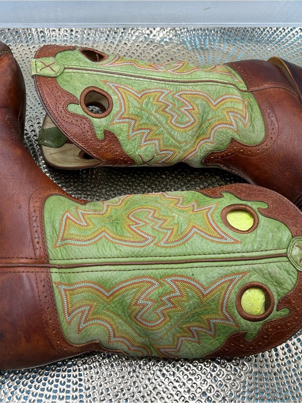 Twisted X men 11 flame stitch cowboy boots